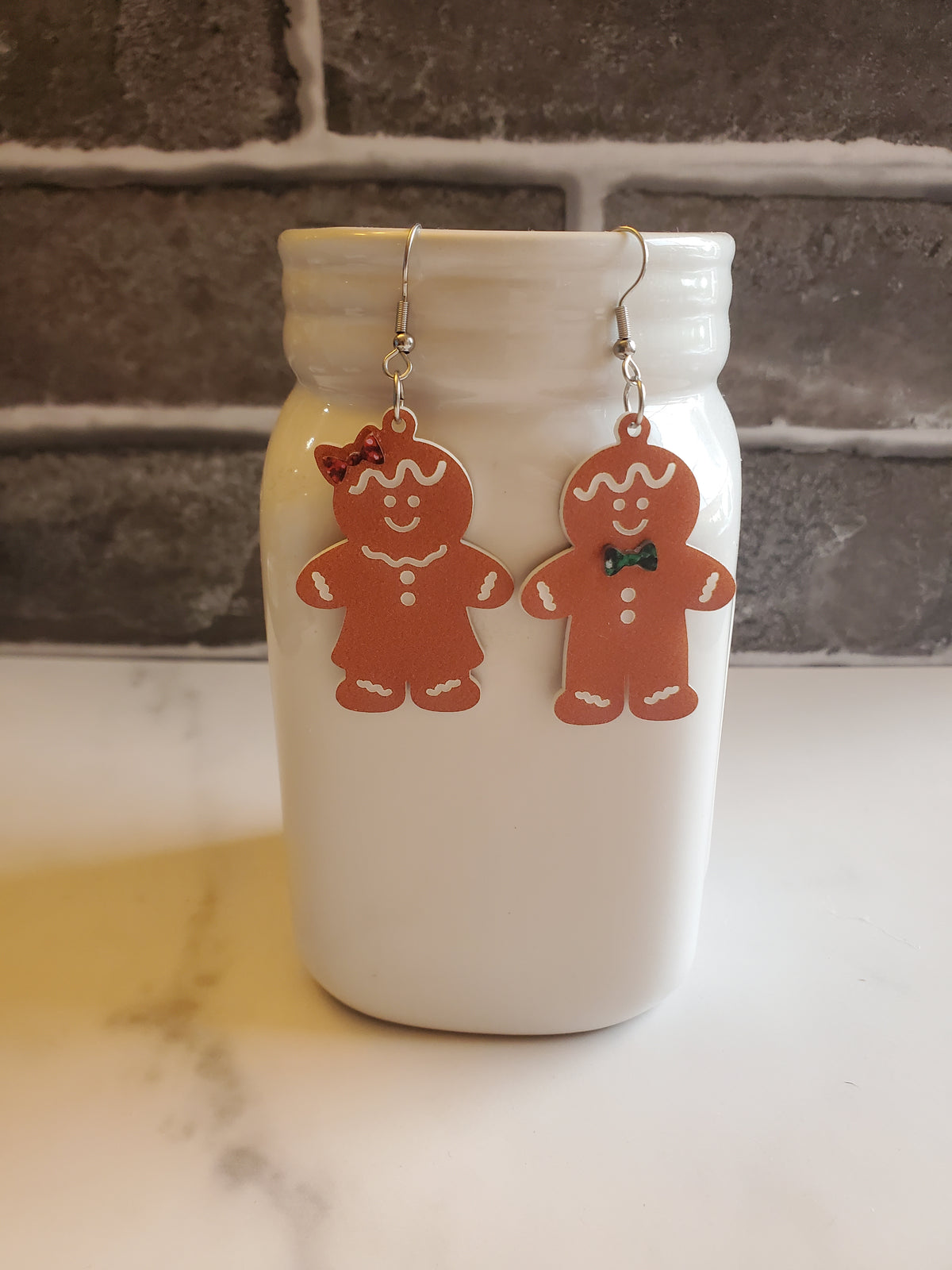 Gingerbread Earrings