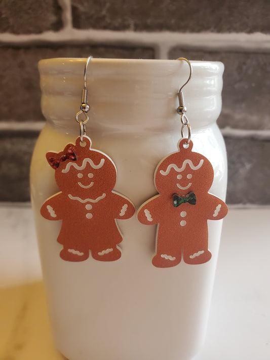 Gingerbread Earrings